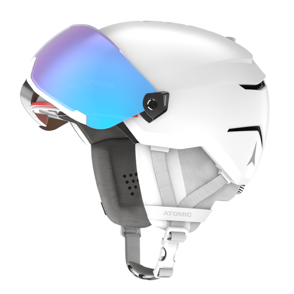 Kaciga sa vizirom ATOMIC SAVOR VISOR STEREO bijela