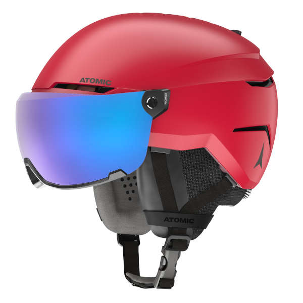 Kaciga sa vizirom Atomic SAVOR VISOR STEREO crvena