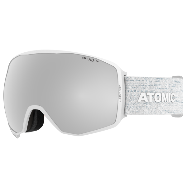 Brile ATOMIC COUNT 360° HD Bijele